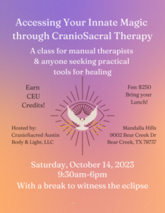 Accessing Your Innate Magic Through CranioSacral Therapy